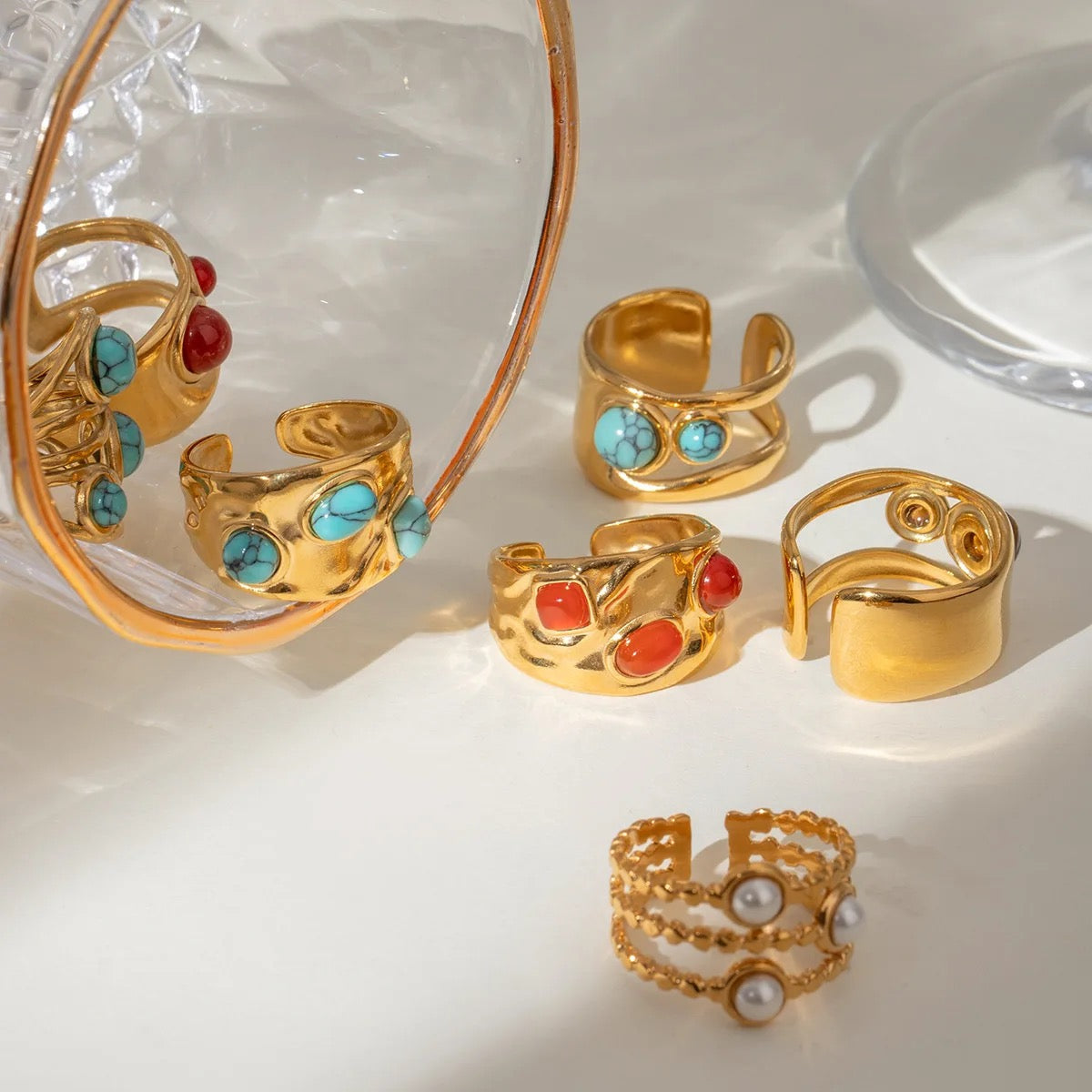 Radiance Turqouise Ring