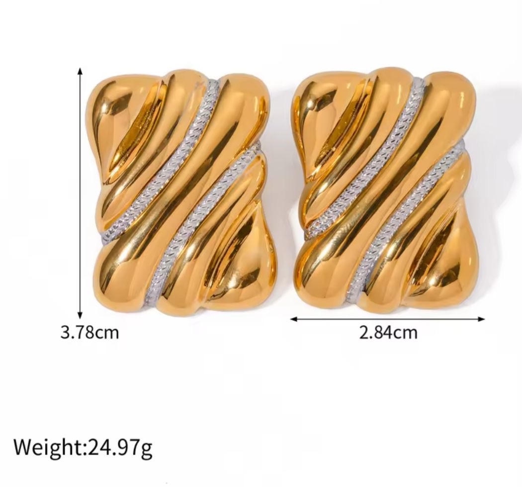 Mareheaven Statement Earrings -18K