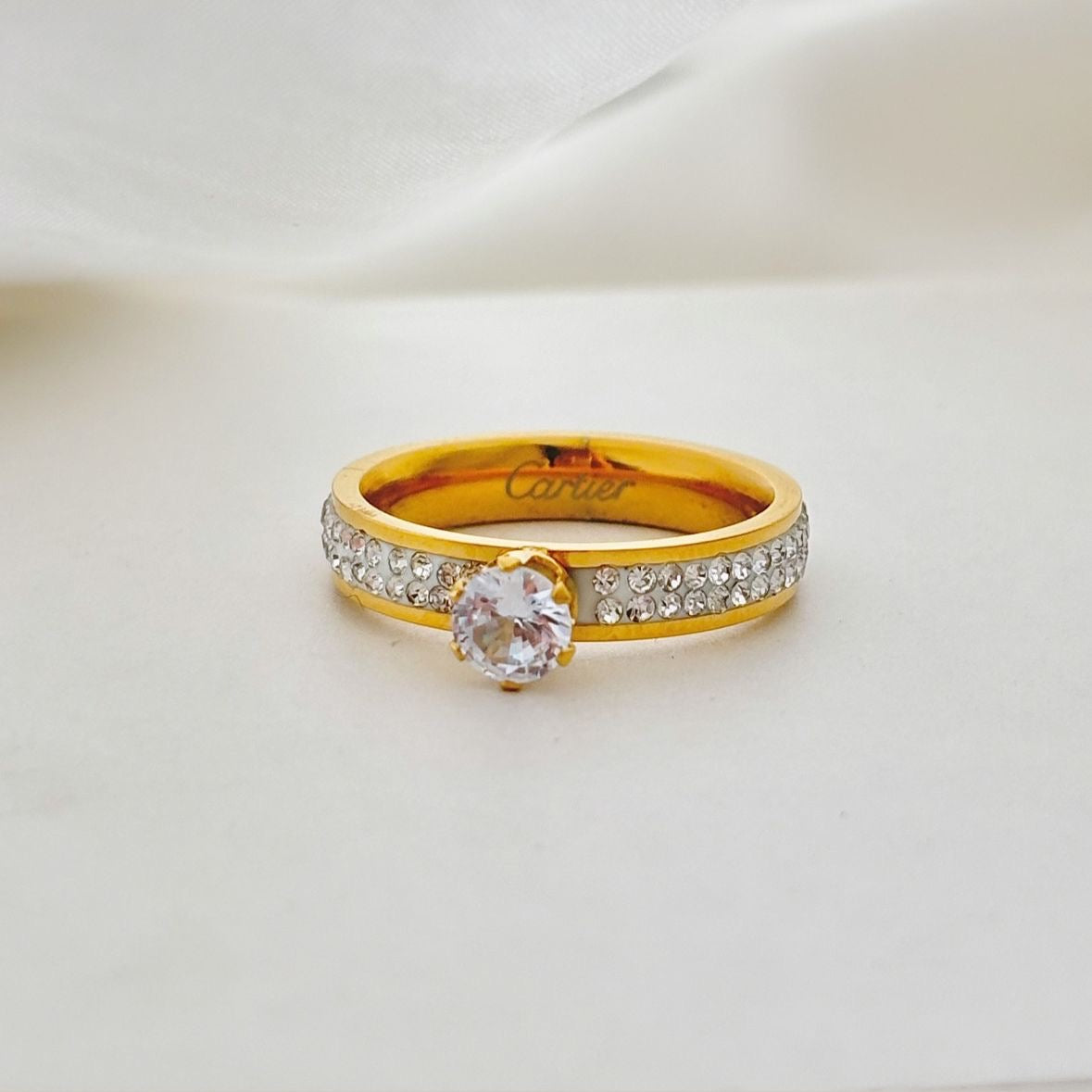 Amour Luxe Diamond Ring -18K