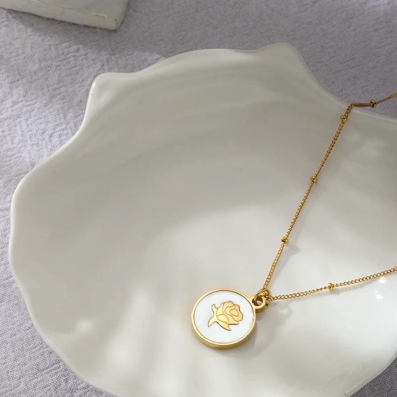 Fleur Necklace -18K