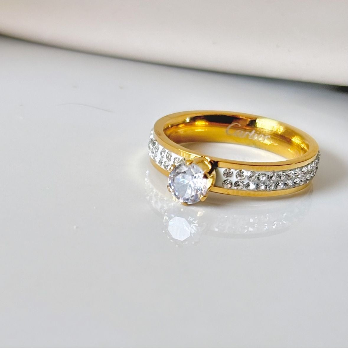 Amour Luxe Diamond Ring -18K