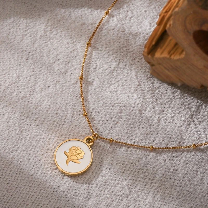 Fleur Necklace -18K