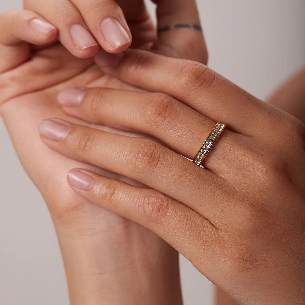 Luxe Bling Ring -18K