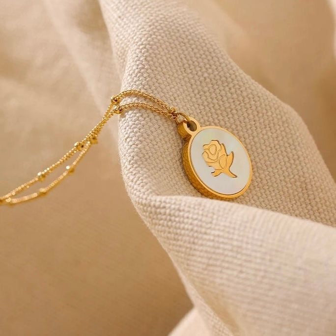Fleur Necklace -18K