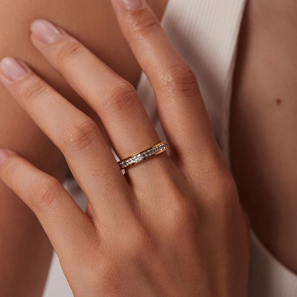 Luxe Bling Ring -18K