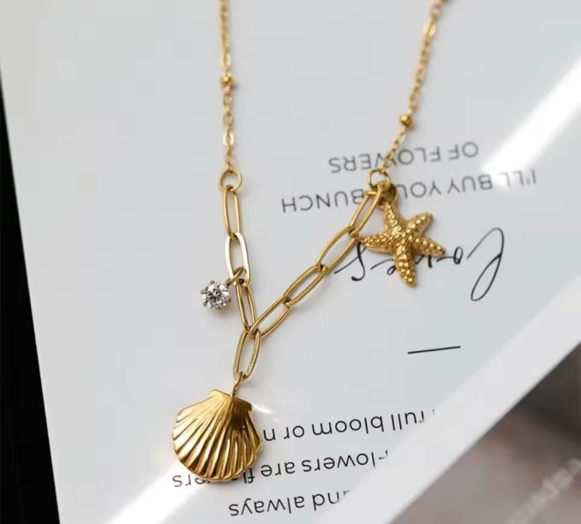 Rhode Island Charm Necklace -18K