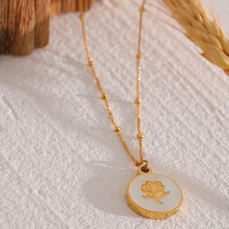 Fleur Necklace -18K