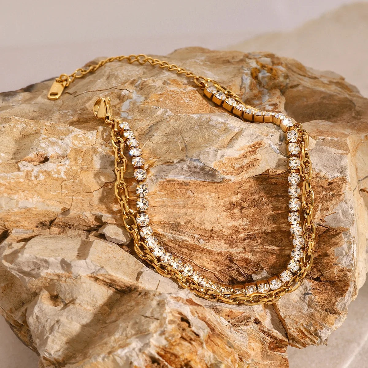 Luxe Belle Tennis Bracelet -18K