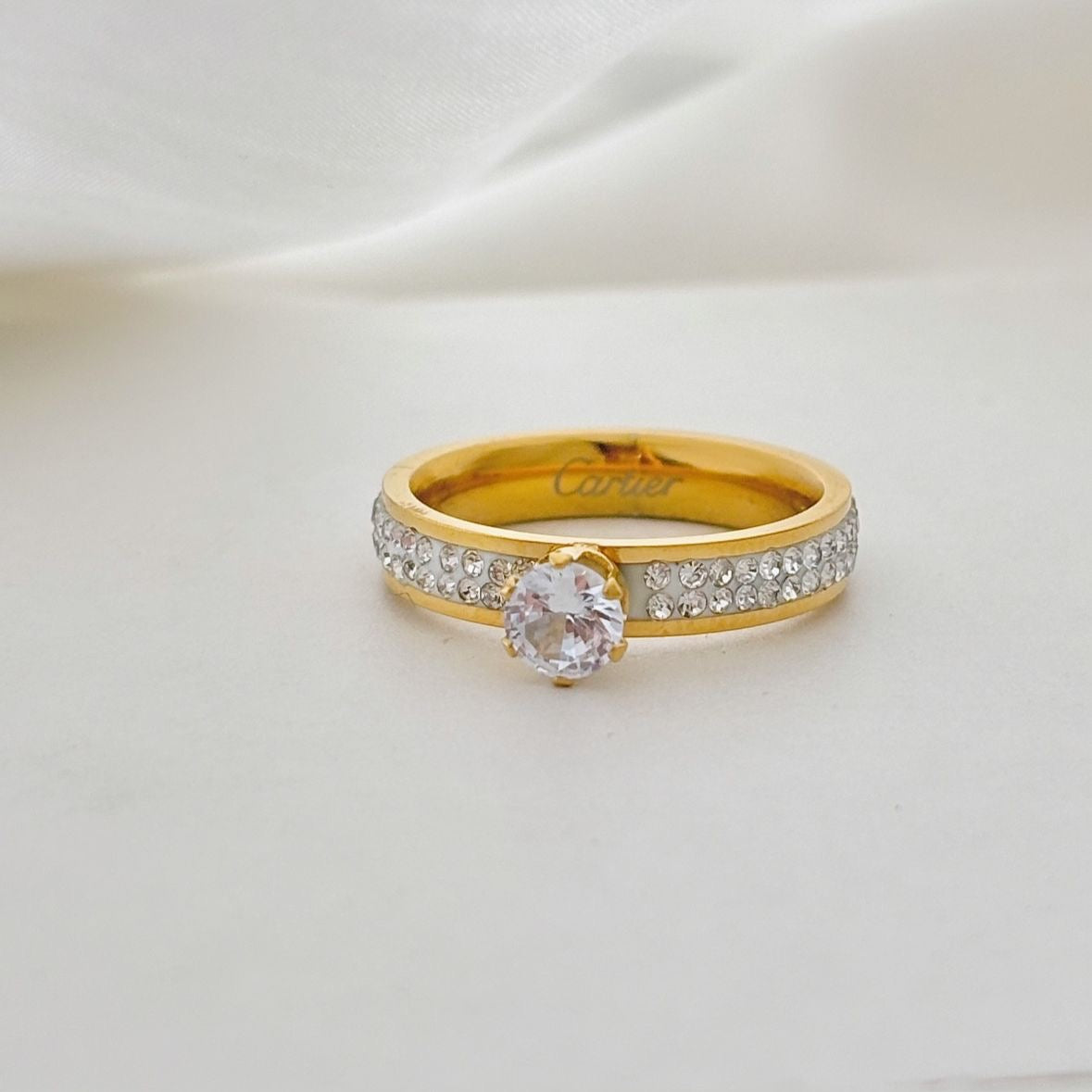 Amour Luxe Diamond Ring -18K