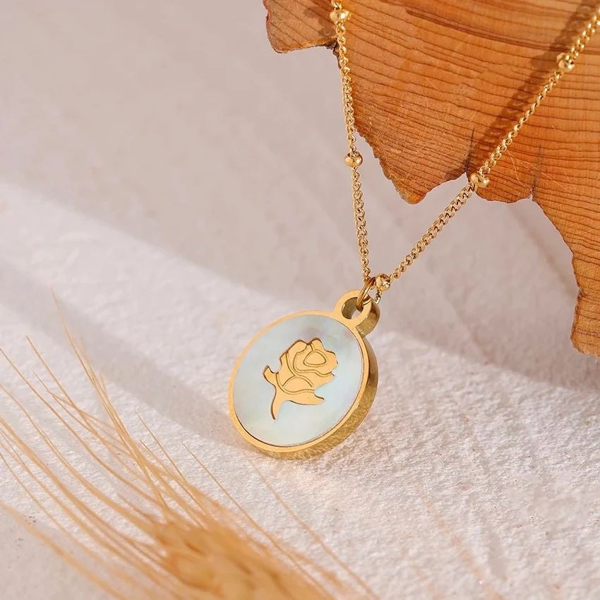 Fleur Necklace -18K