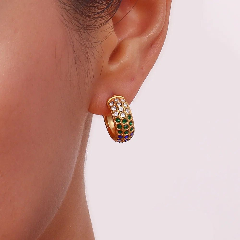 Marina Multi C Hoops -18K