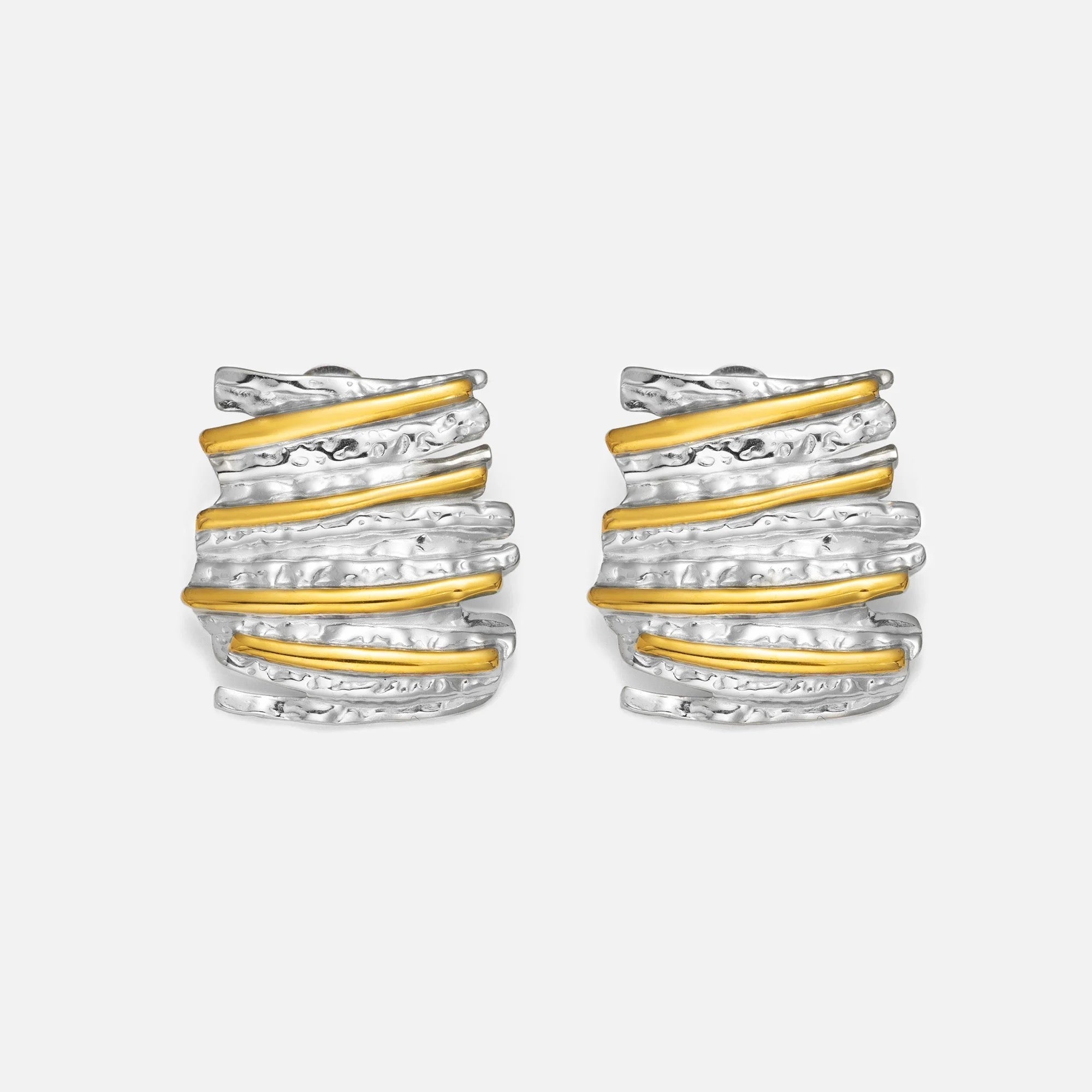 Rimmel Two Tone Earrings