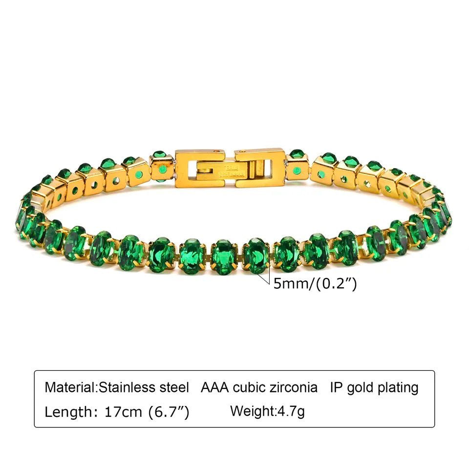Dolce Bracelet-Emerald