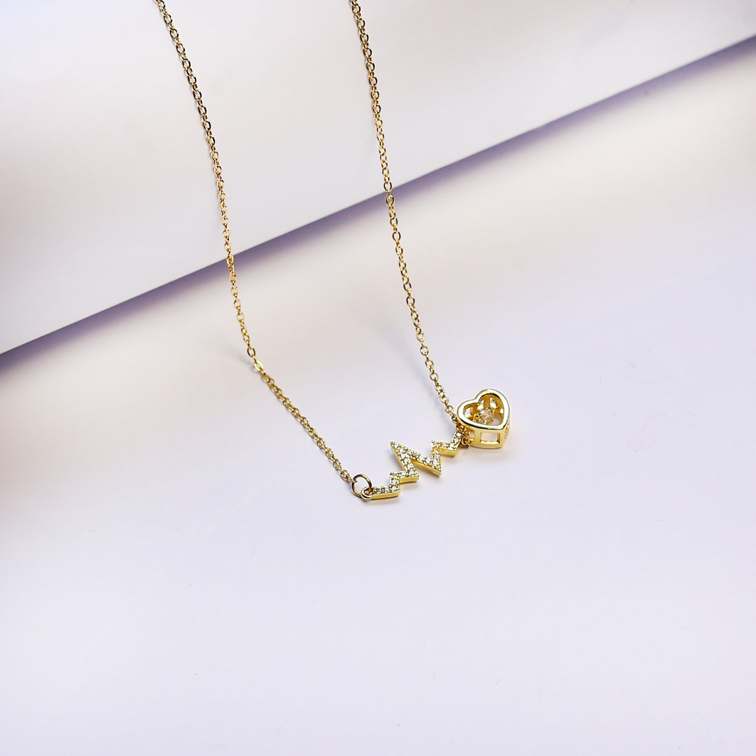 Heart Rhythm Necklace | Delicate & Chic