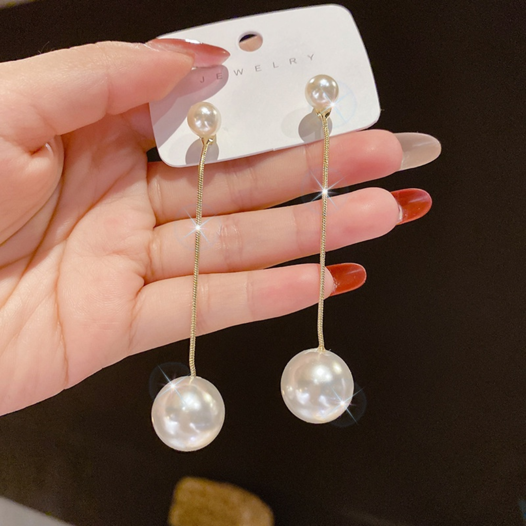 Pearl Drop Earrings | Gold & Classic Pearls