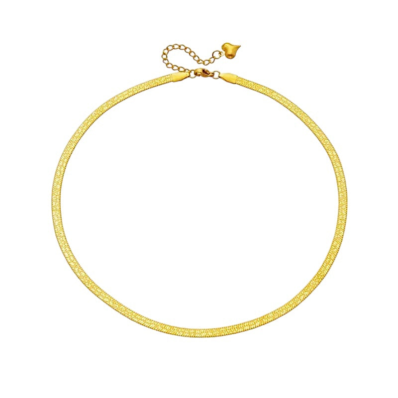 Sleek Snake Chain Necklace