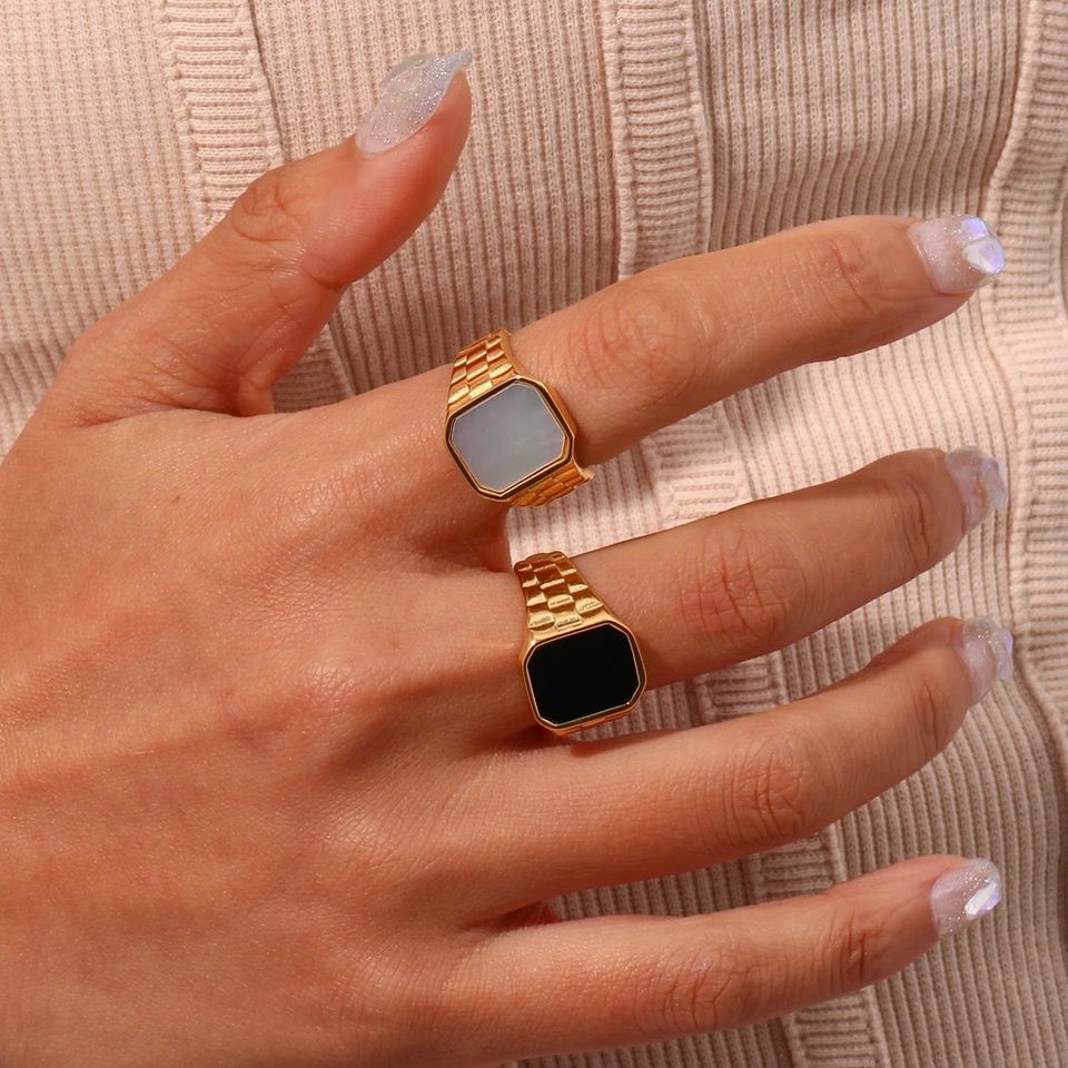 Goddess Rolex Signet Ring