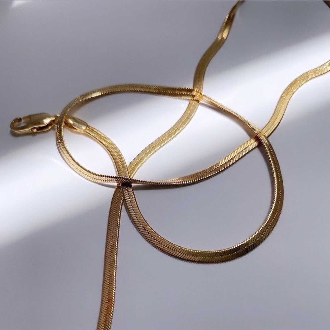 Sleek Snake Chain Necklace